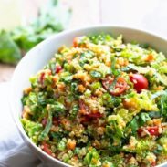 A picture of Herbed Quinoa Garden Veggie Salad