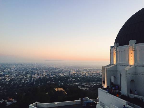 View overlooking the city.