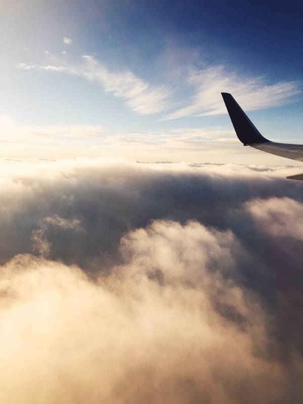 View from the airplane.