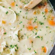 A picture of Slow Cooker Chicken Noodle Soup