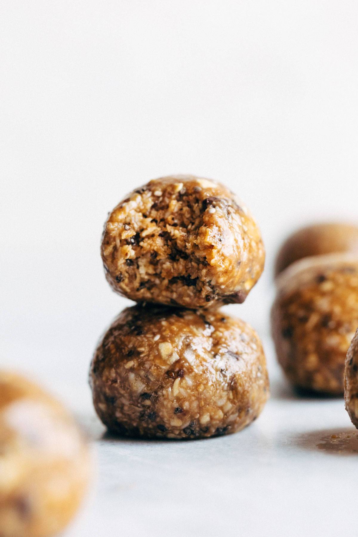 Cookie dough energy bites.