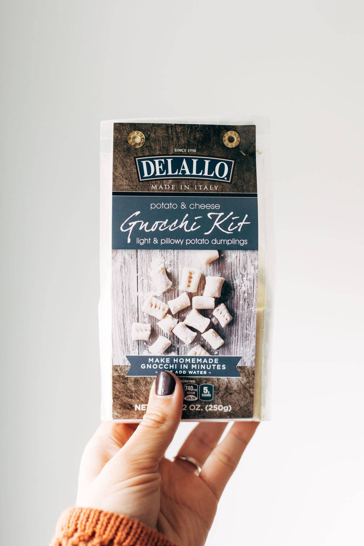 DeLallo gnocchi kit.