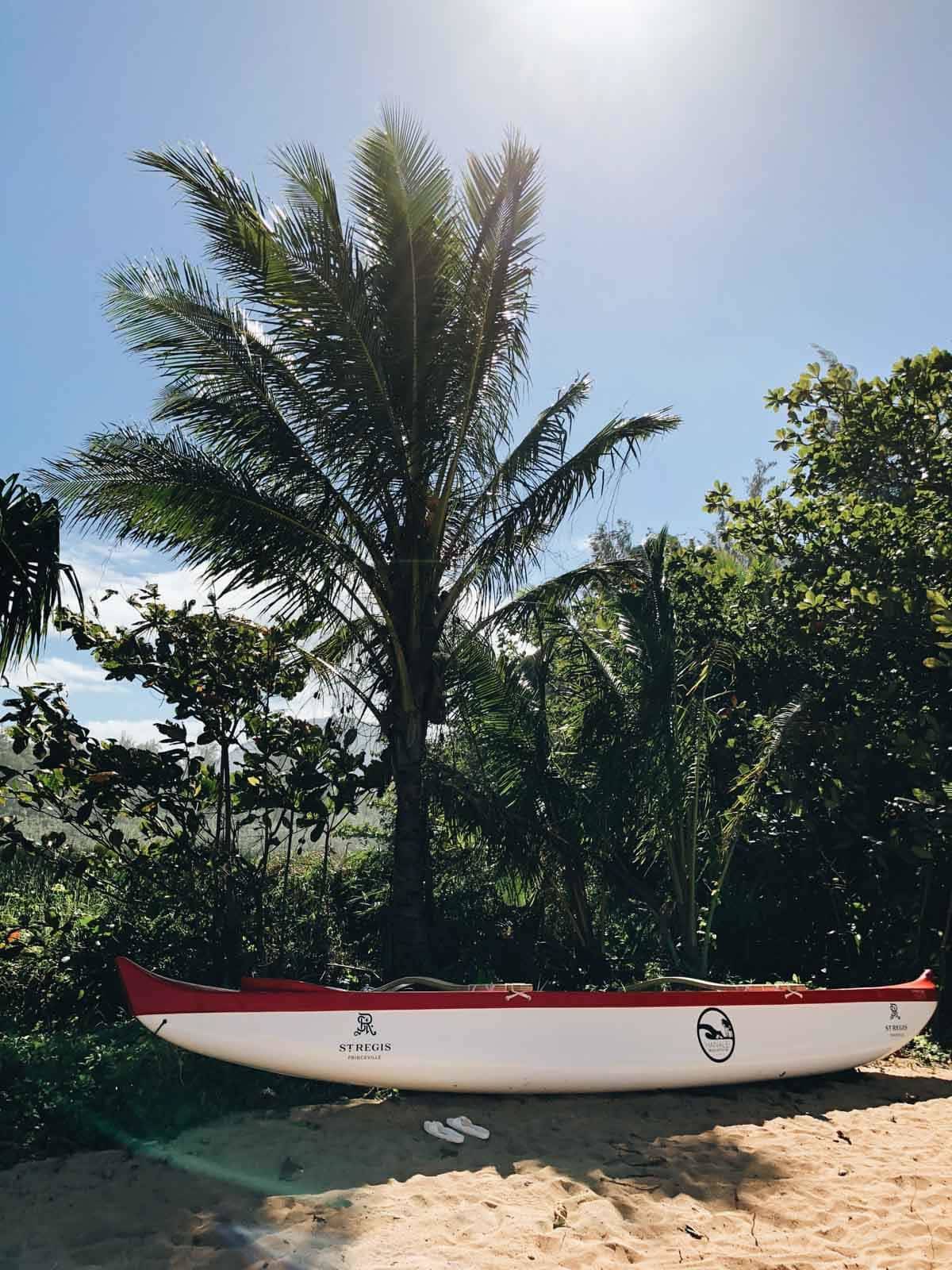 Boat on the beach.