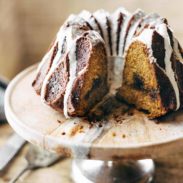 A picture of Pumpkin Bundt Cake and Baby Shower