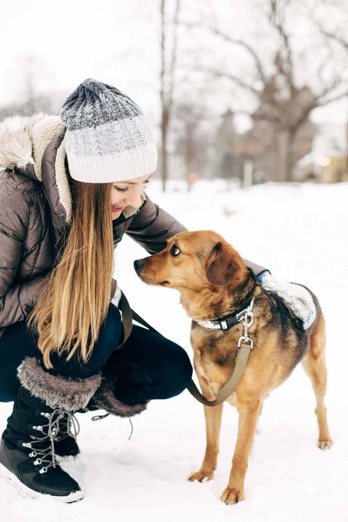 Lindsay with Sage.