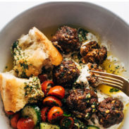 Sheet Pan Meatballs pin