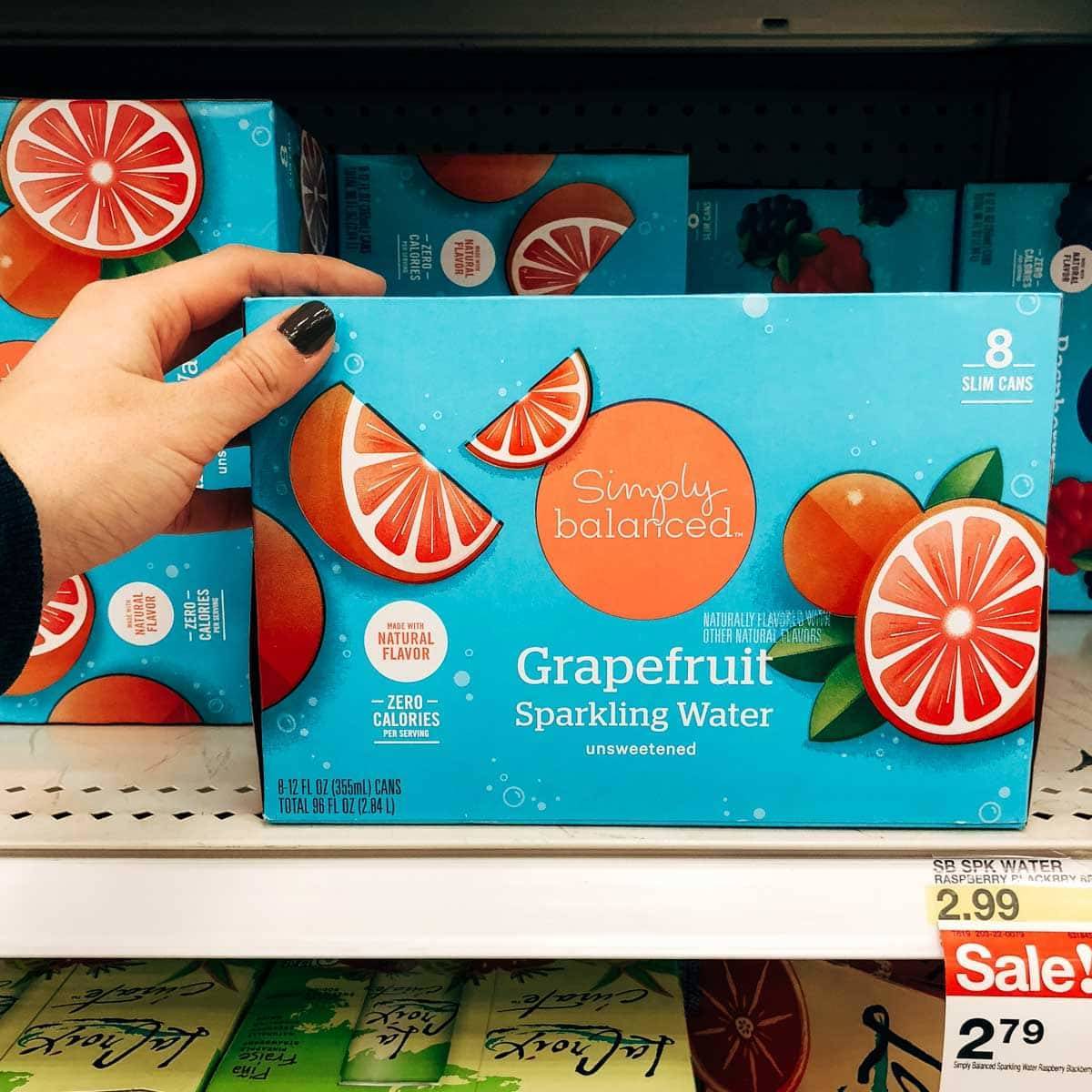 grapefruit sparkling water