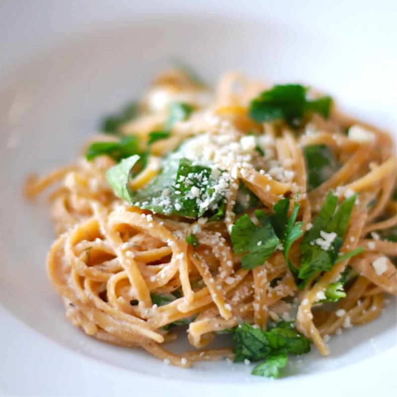 A picture of Sun Dried Tomato Dill Linguine