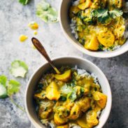 Thai Yellow Curry with Beef and Potatoes