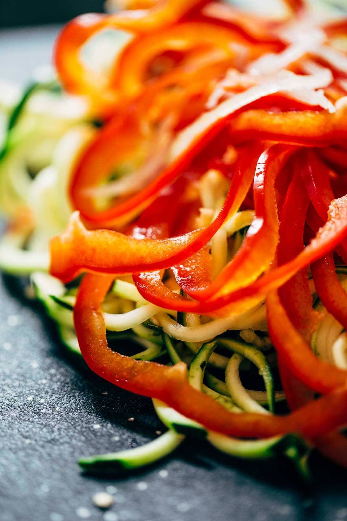 Bell Peppers for Vegetarian Pad Thai