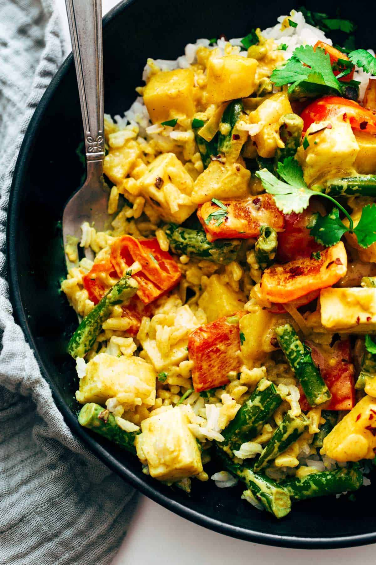 Close up image of veggies in a bowl