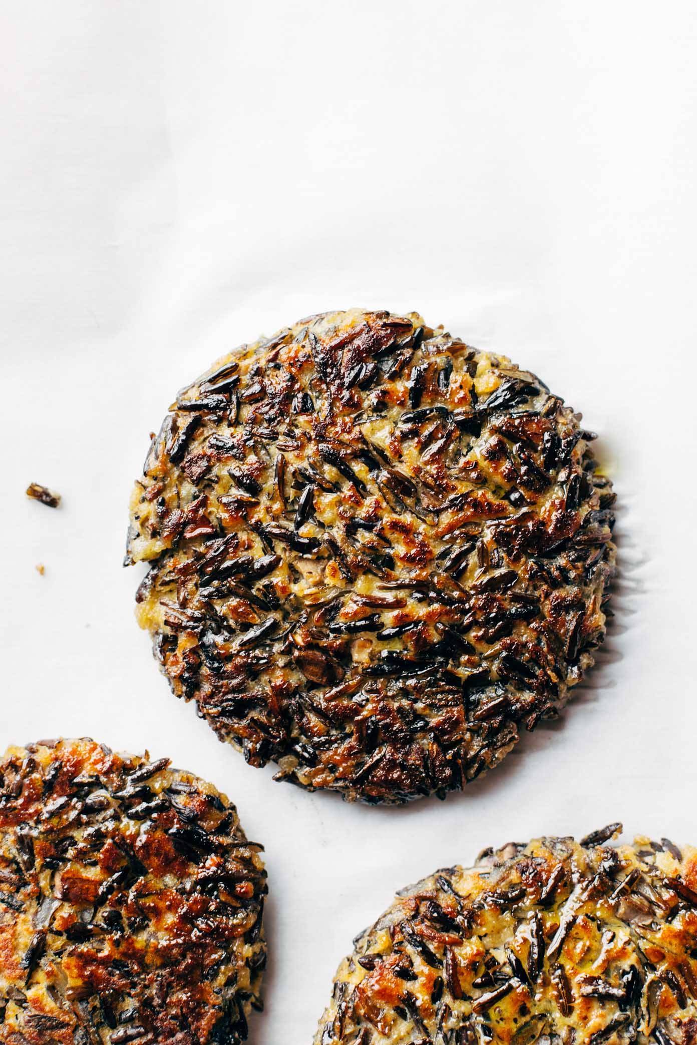 Wild Rice Burgers.