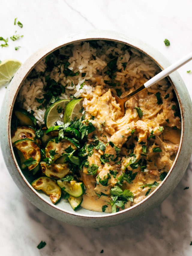 Lemongrass Chicken with Rice and Zucchini