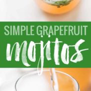 Grapefruit Mojito for Two