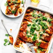 A picture of Lazy Girl Chicken Quinoa Enchiladas